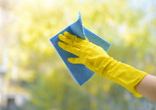 Cleaning team confirming a booking and service details