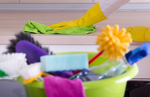 Professional oven cleaning in a Nottinghill kitchen
