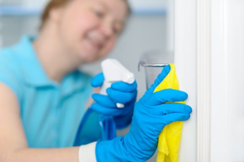 Professional home cleaning service in a Notting Hill residence