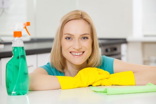 Nottinghill Cleaners team working with safety and insurance standards