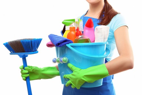 Bathroom deep cleaning during end of tenancy cleaning