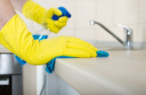 Professional after builders cleaning in a Nottinghill renovated home